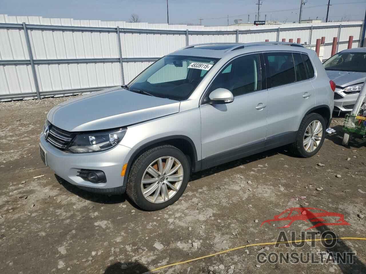 VOLKSWAGEN TIGUAN 2012 - WVGBV7AX2CW577799