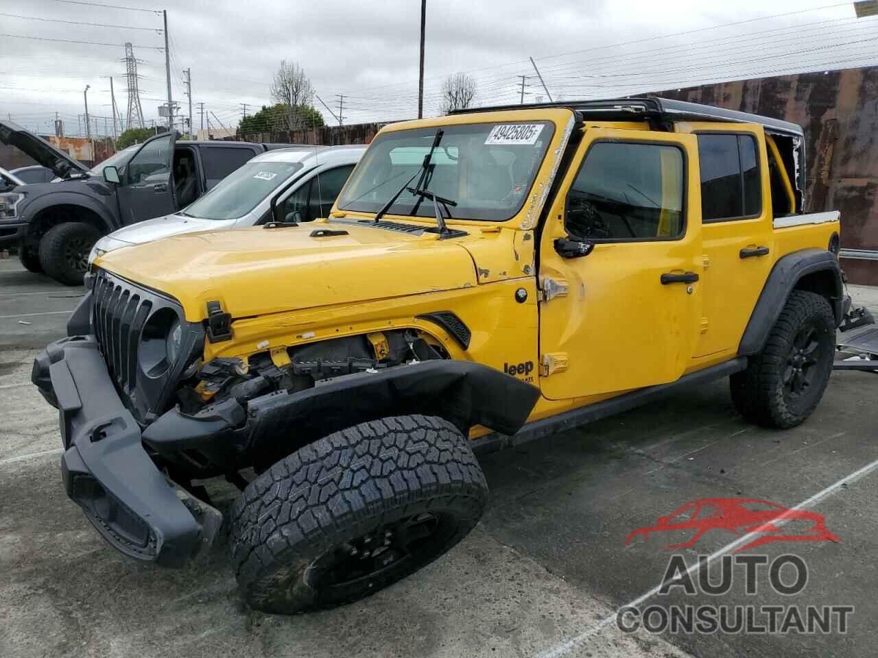 JEEP WRANGLER 2021 - 1C4HJXDN7MW570675