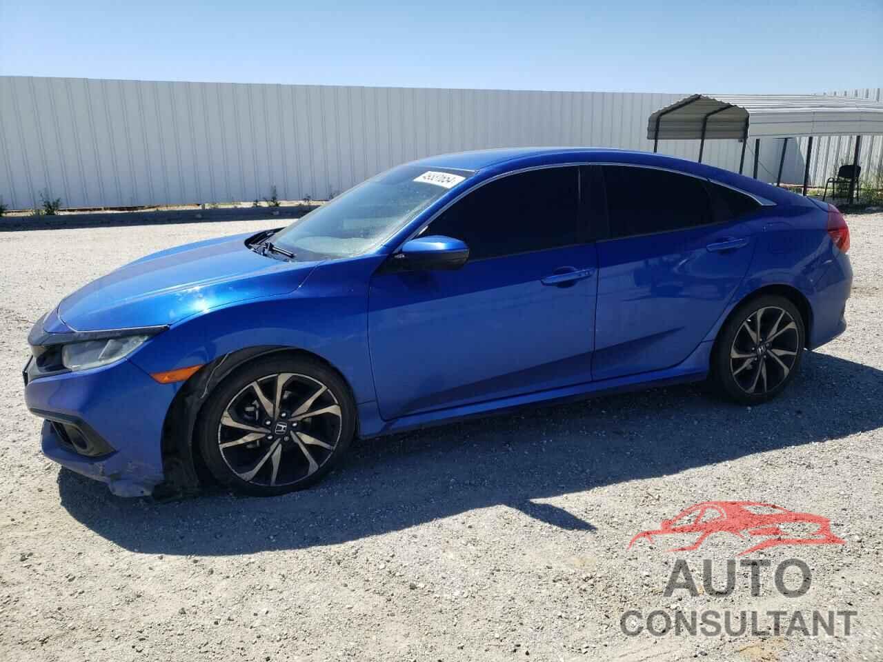 HONDA CIVIC 2019 - 2HGFC2F80KH566458