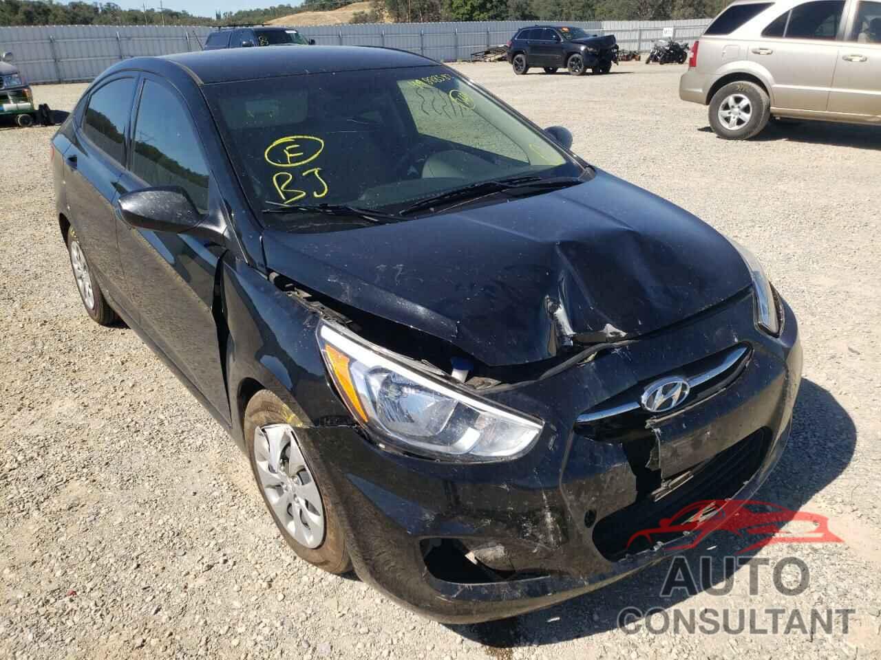 HYUNDAI ACCENT 2017 - KMHCT4AE5HU356921