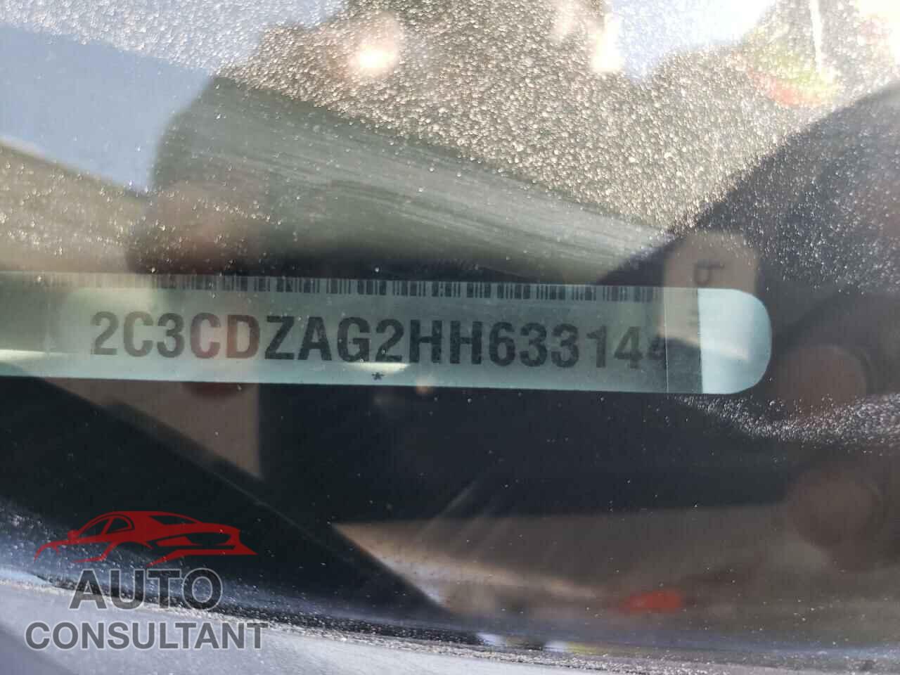 DODGE CHALLENGER 2017 - 2C3CDZAG2HH633144