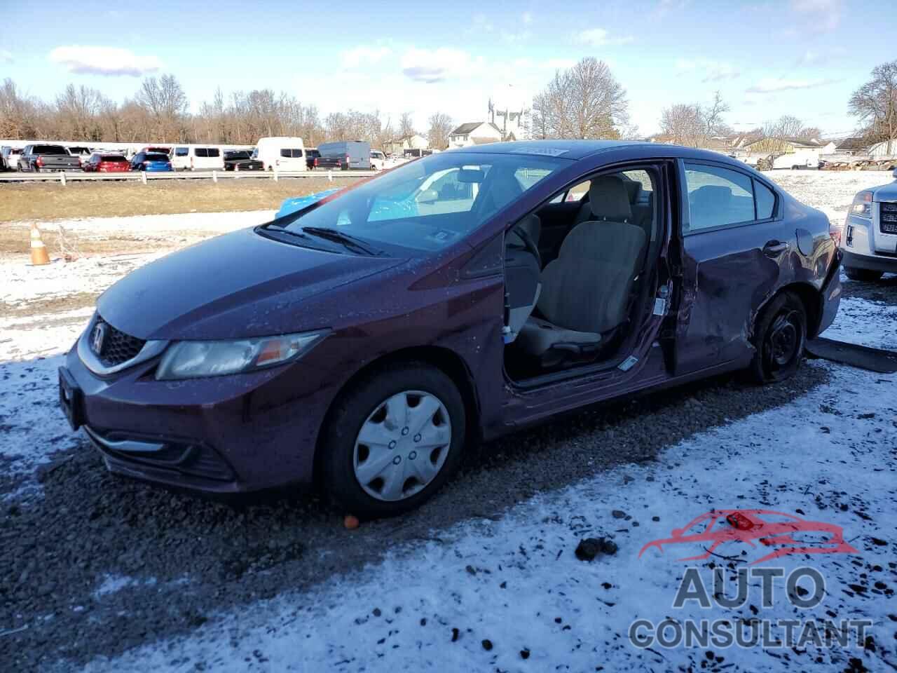 HONDA CIVIC 2013 - 19XFB2F51DE283069