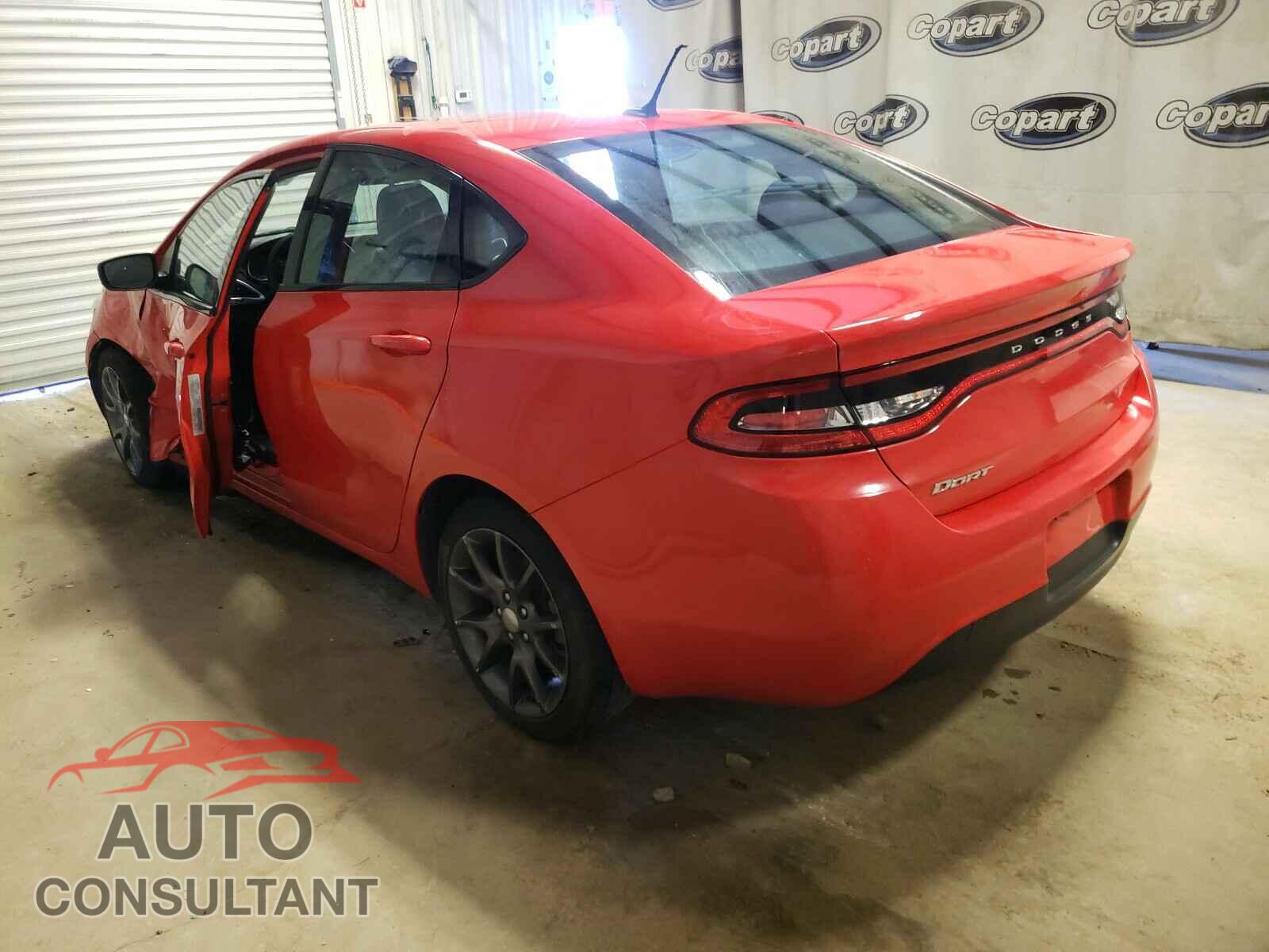 DODGE DART 2016 - 1C3CDFAA2GD682401