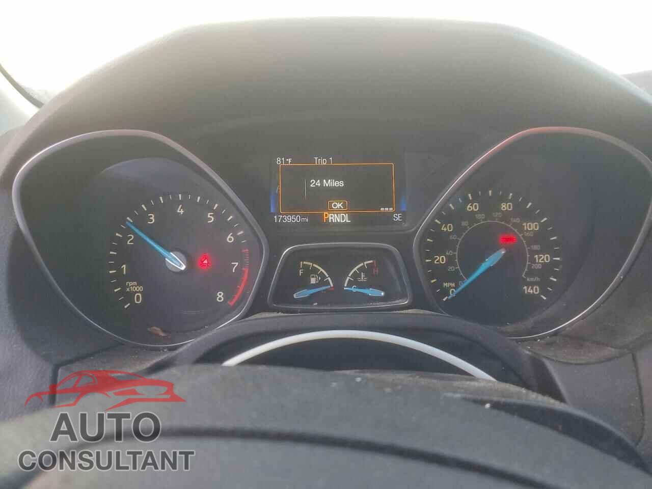 FORD FOCUS 2016 - 1FADP3F20GL253065