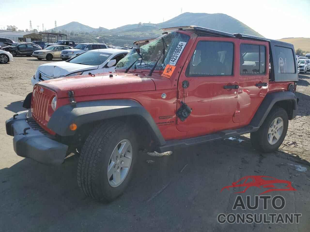 JEEP WRANGLER 2017 - 1C4BJWDG8HL607256