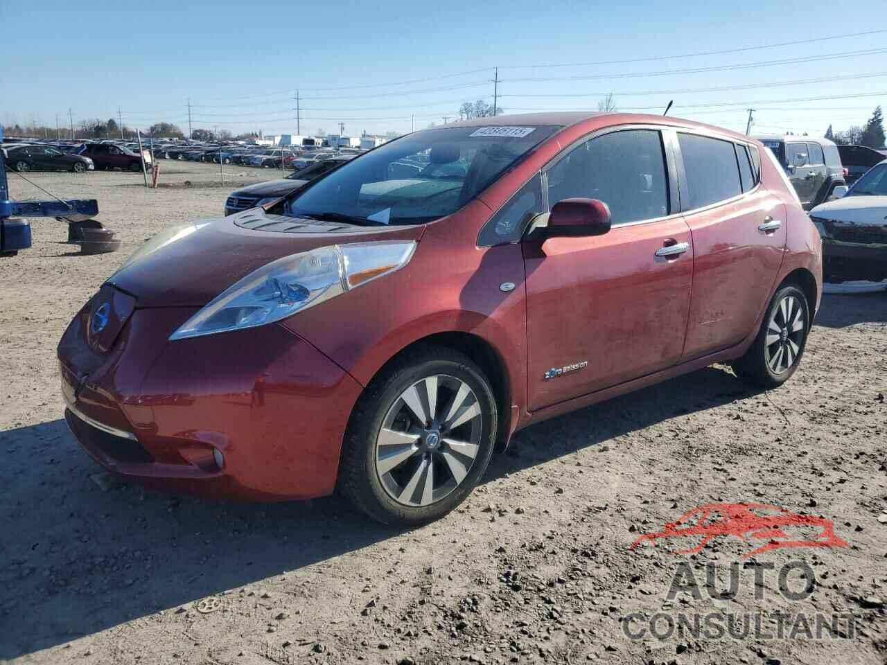 NISSAN LEAF 2012 - JN1AZ0CPXCT016389