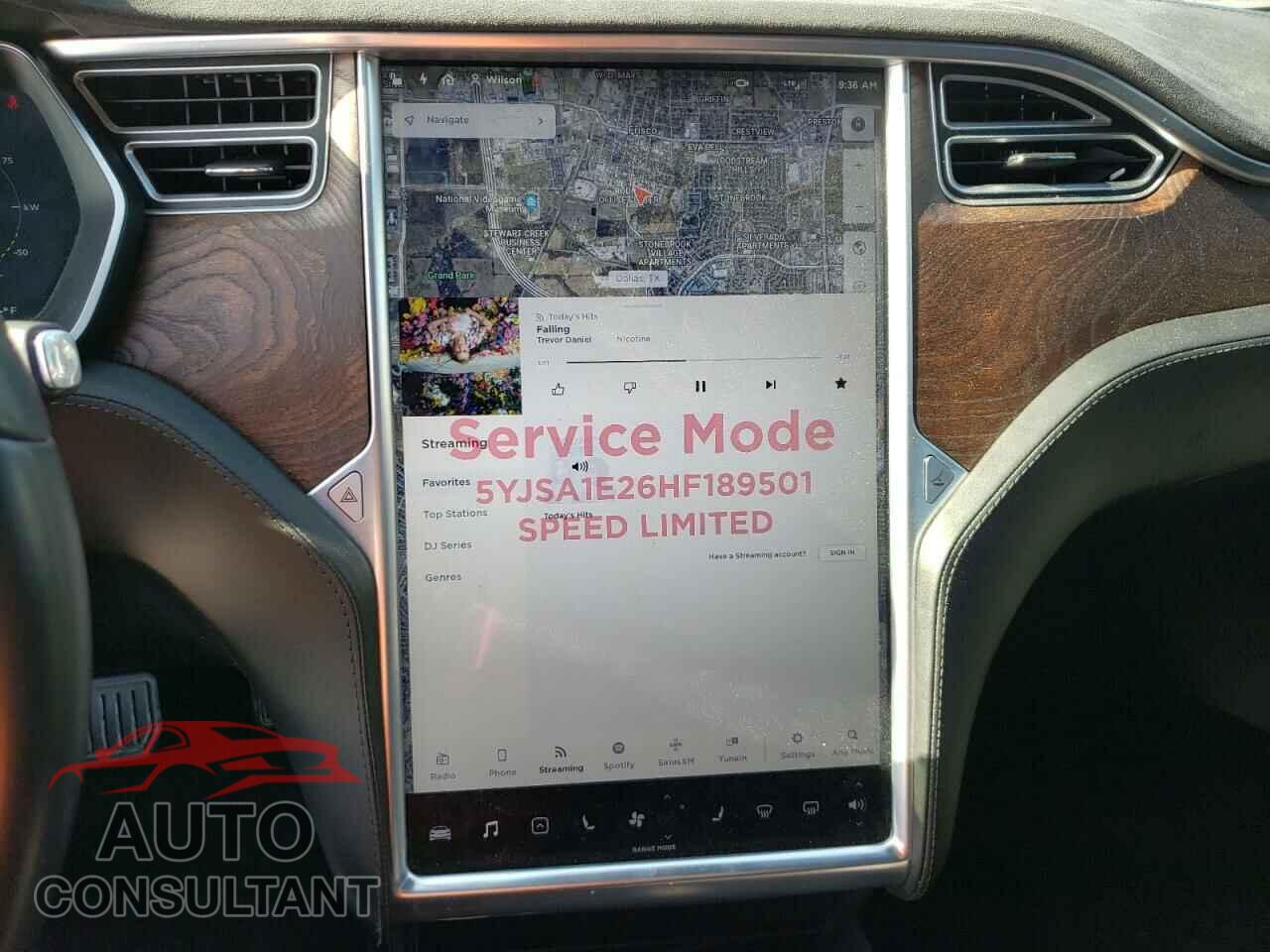 TESLA MODEL S 2017 - 5YJSA1E26HF189501