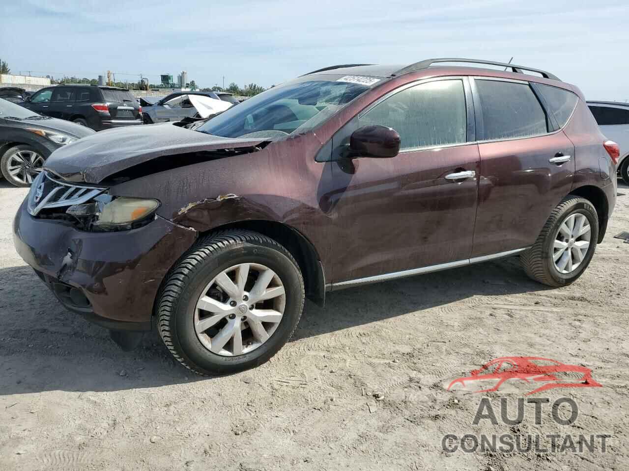 NISSAN MURANO 2013 - JN8AZ1MW5DW308710