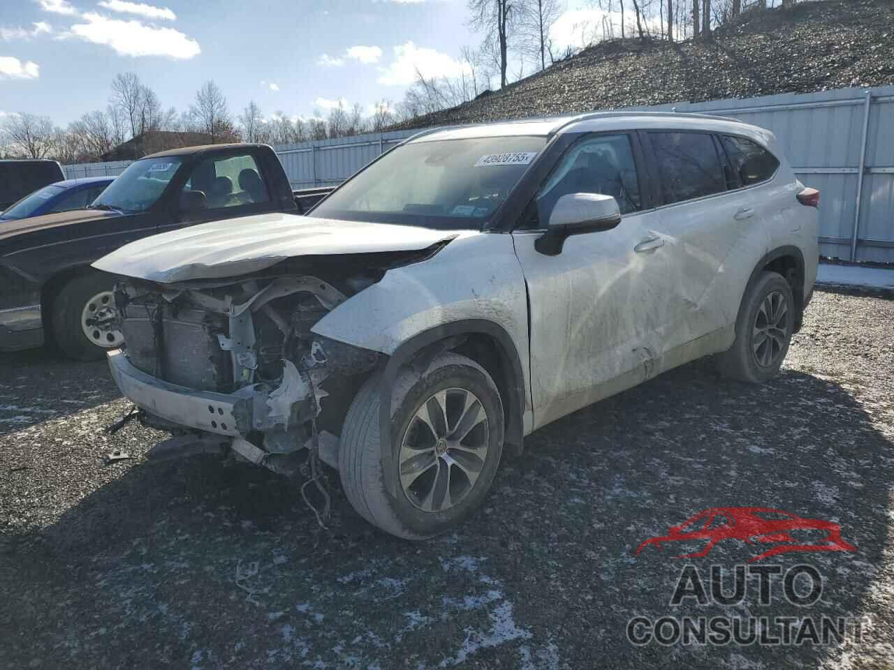 TOYOTA HIGHLANDER 2023 - 5TDKDRBH7PS024503