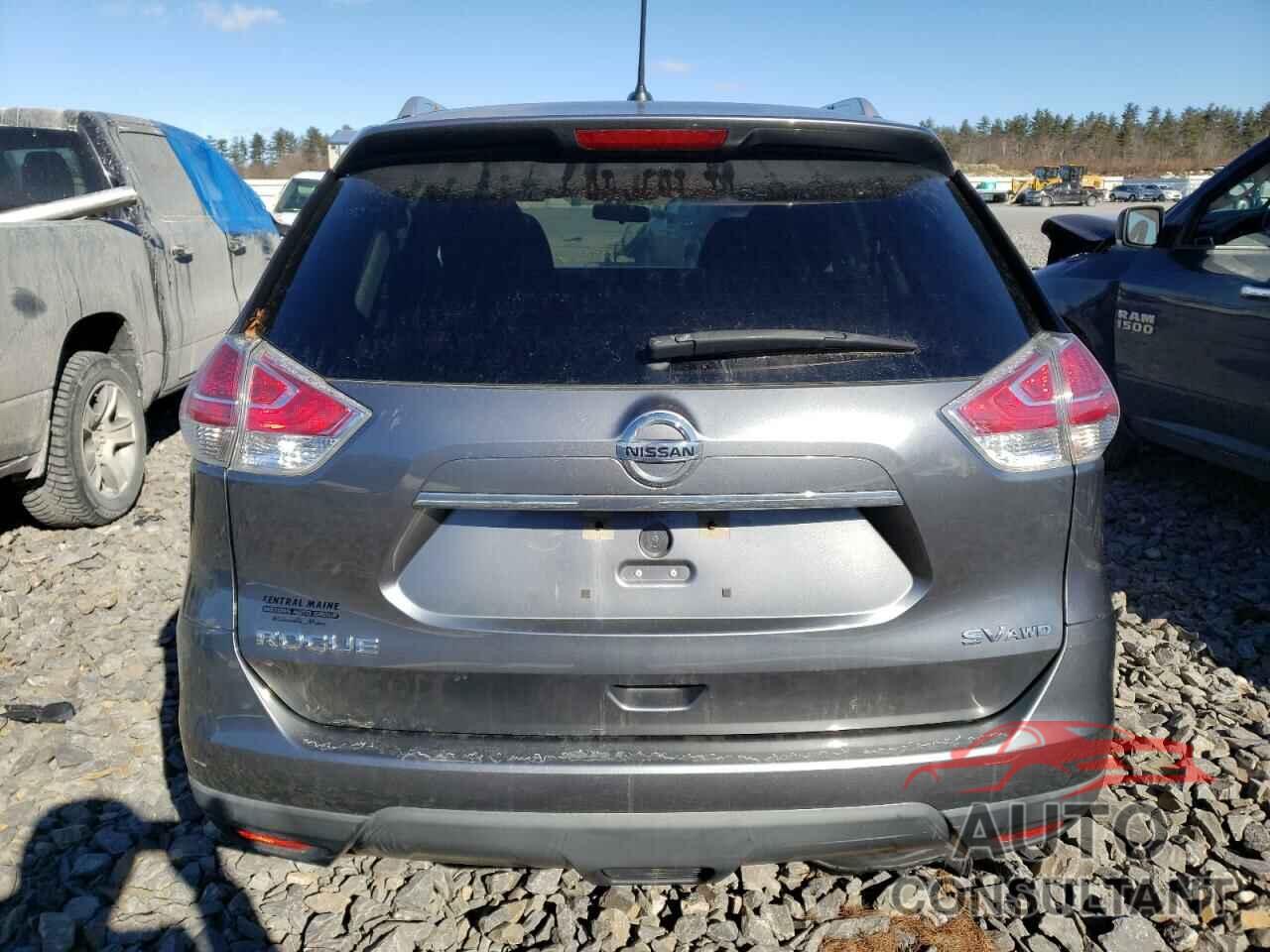 NISSAN ROGUE 2016 - KNMAT2MV1GP640135