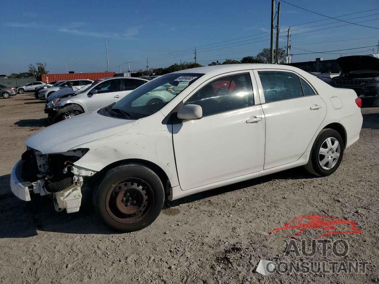 TOYOTA COROLLA 2009 - JTDBL40E899078117
