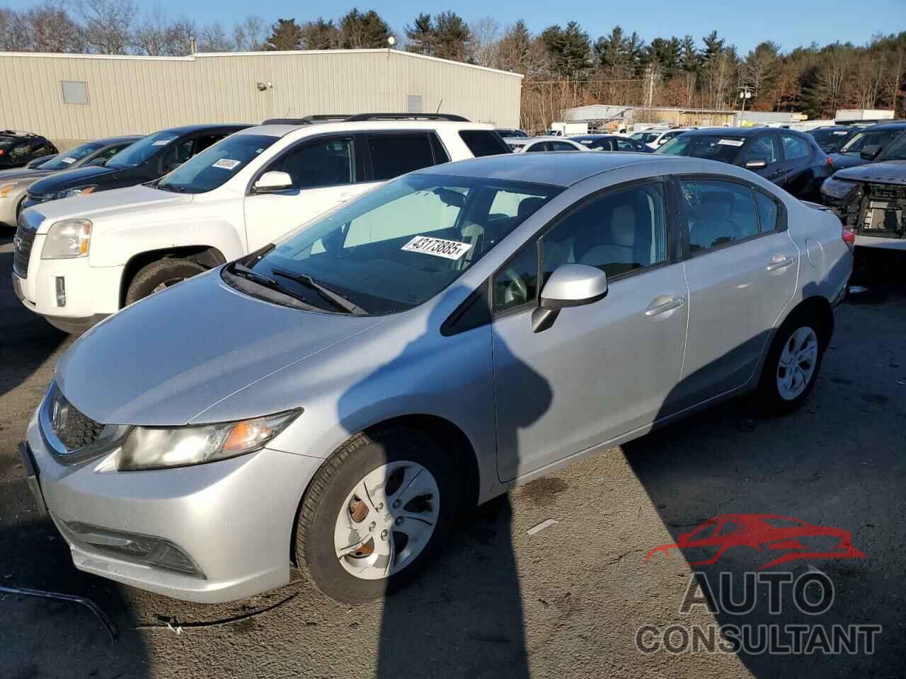 HONDA CIVIC 2013 - 2HGFB2F57DH560703