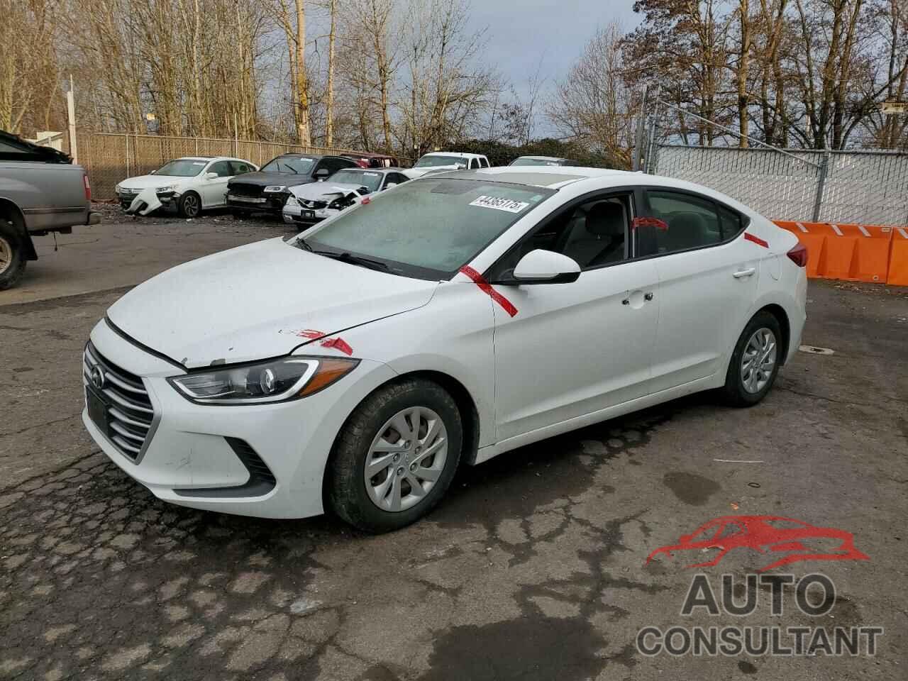 HYUNDAI ELANTRA 2017 - 5NPD74LFXHH166481