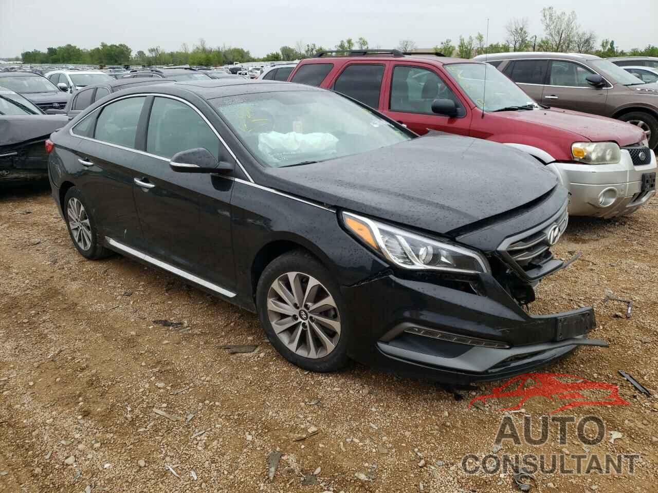 HYUNDAI SONATA 2017 - 5NPE34AF3HH516813