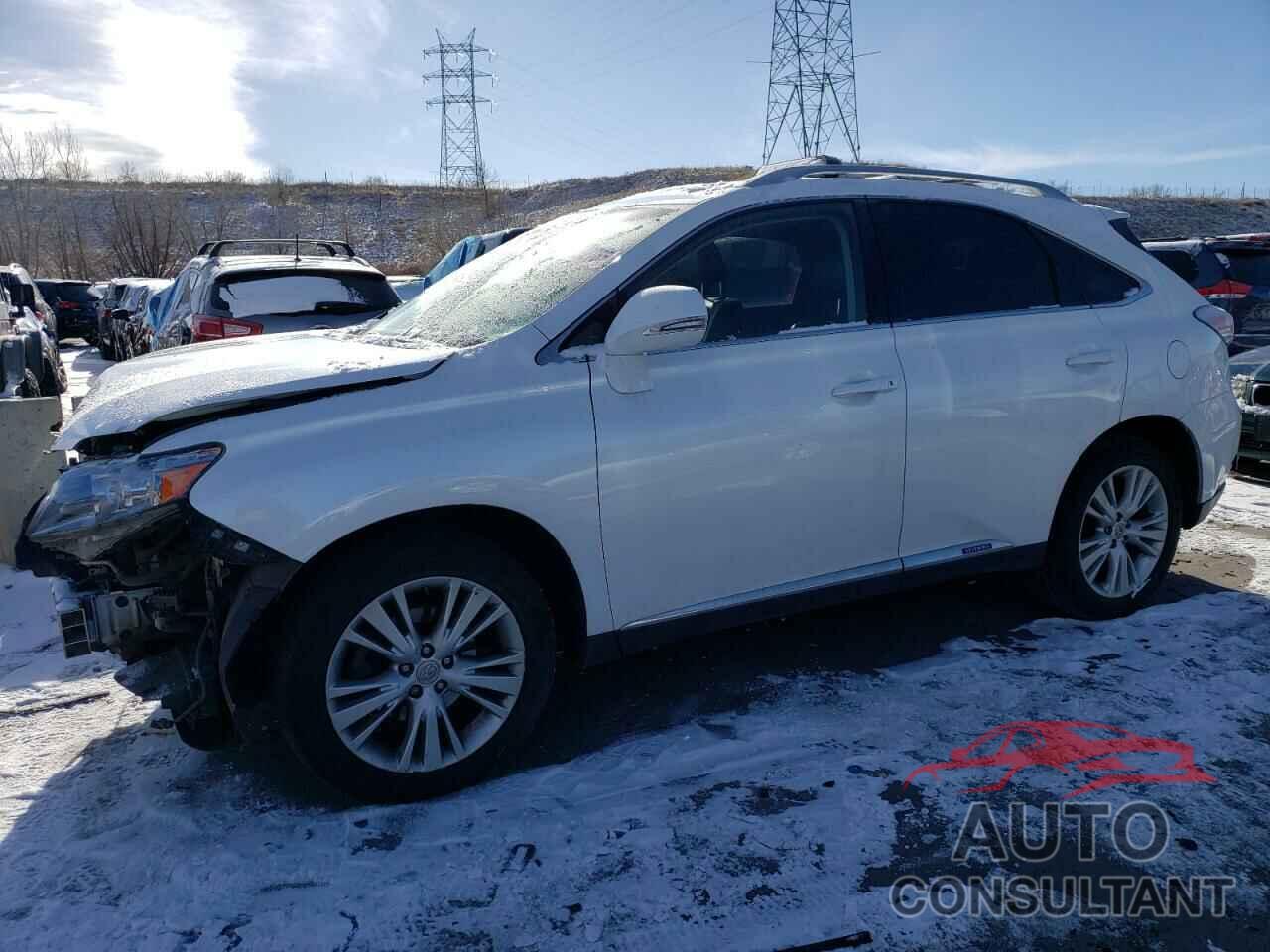 LEXUS RX450 2012 - JTJBC1BA6C2434263