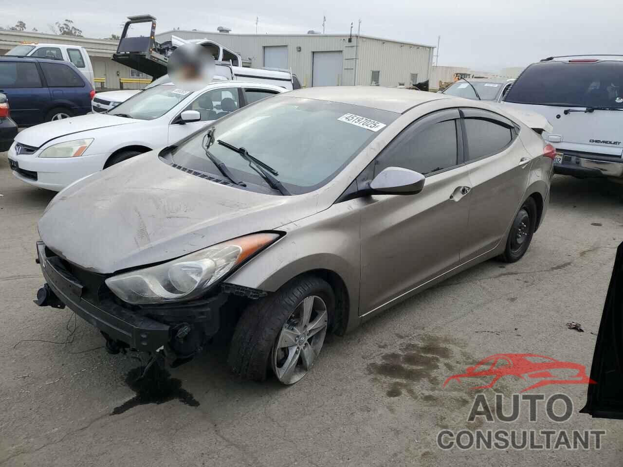 HYUNDAI ELANTRA 2013 - 5NPDH4AE1DH363718