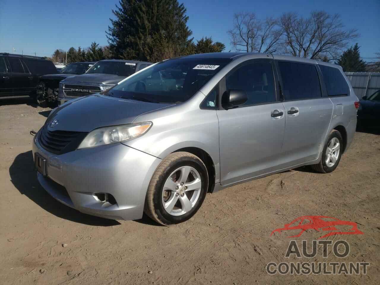 TOYOTA SIENNA 2016 - 5TDZK3DC5GS724071