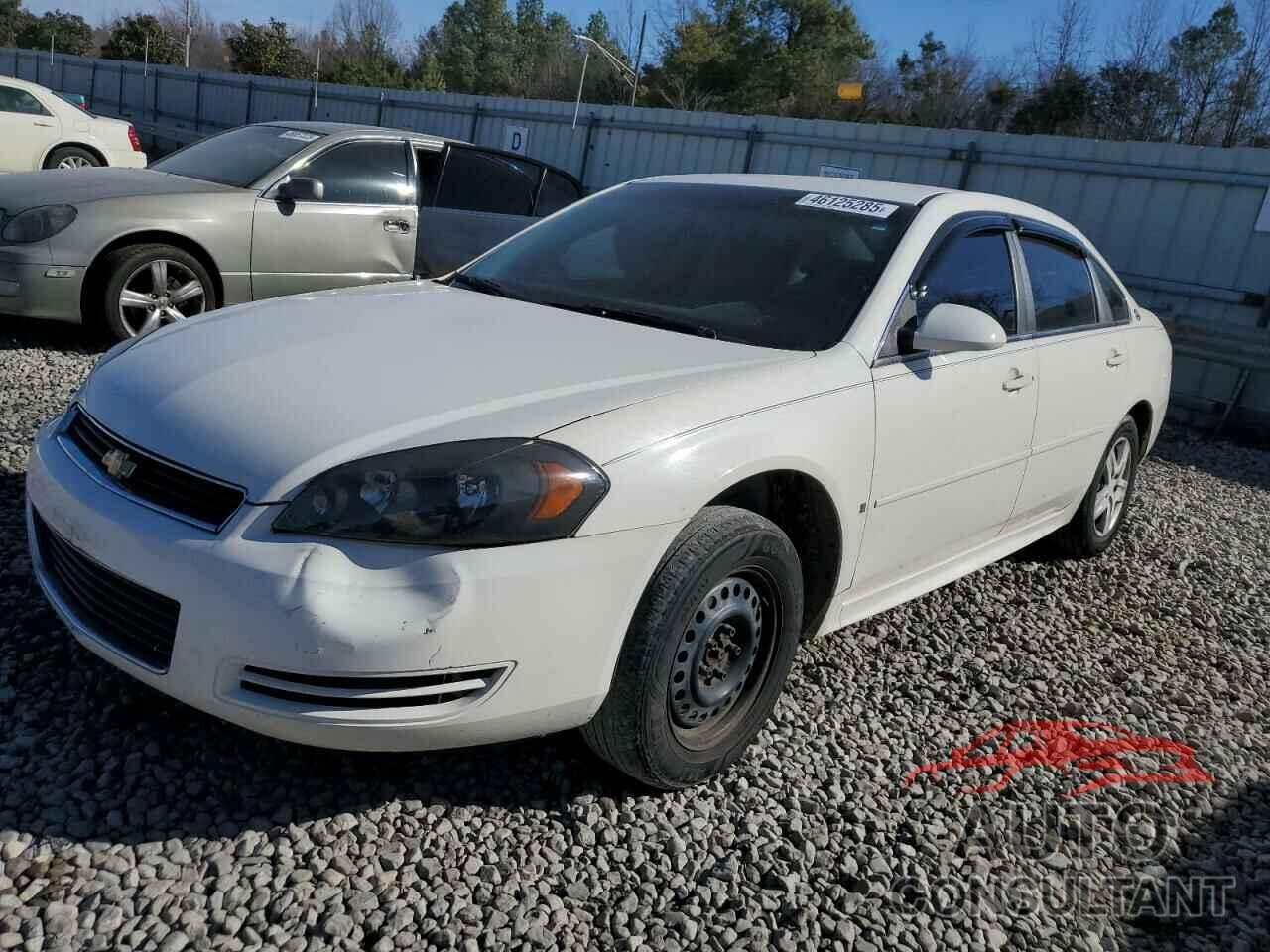 CHEVROLET IMPALA 2009 - 2G1WB57K491107474