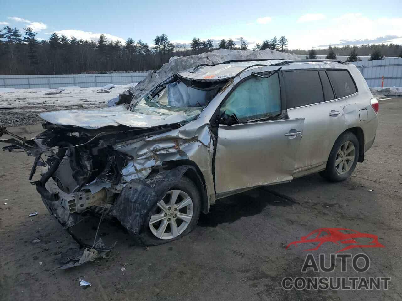 TOYOTA HIGHLANDER 2012 - 5TDBK3EH9CS114289