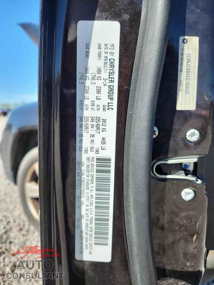 JEEP COMPASS 2014 - 1C4NJCBB2ED785933