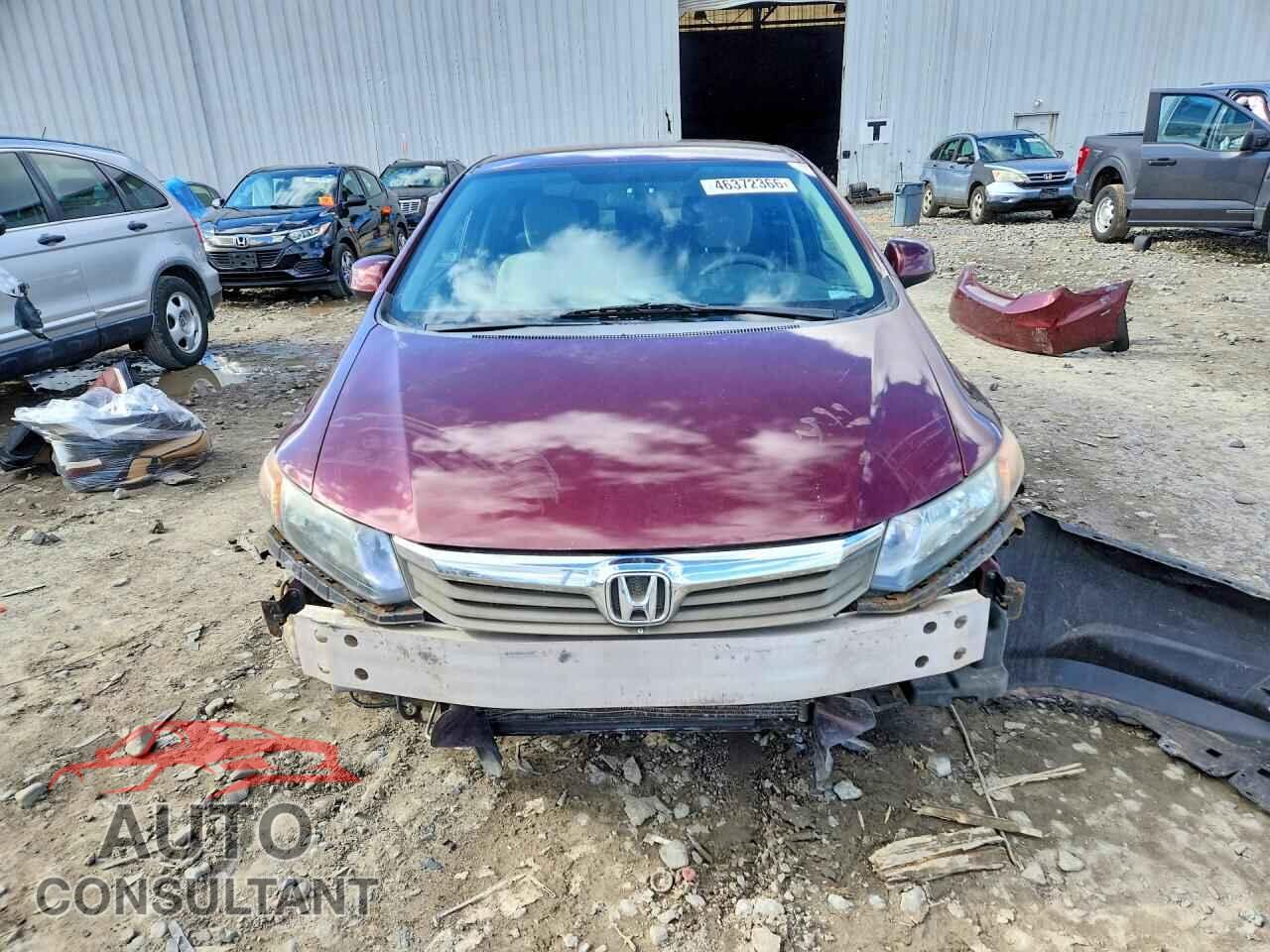 HONDA CIVIC 2012 - 19XFB2F52CE351507