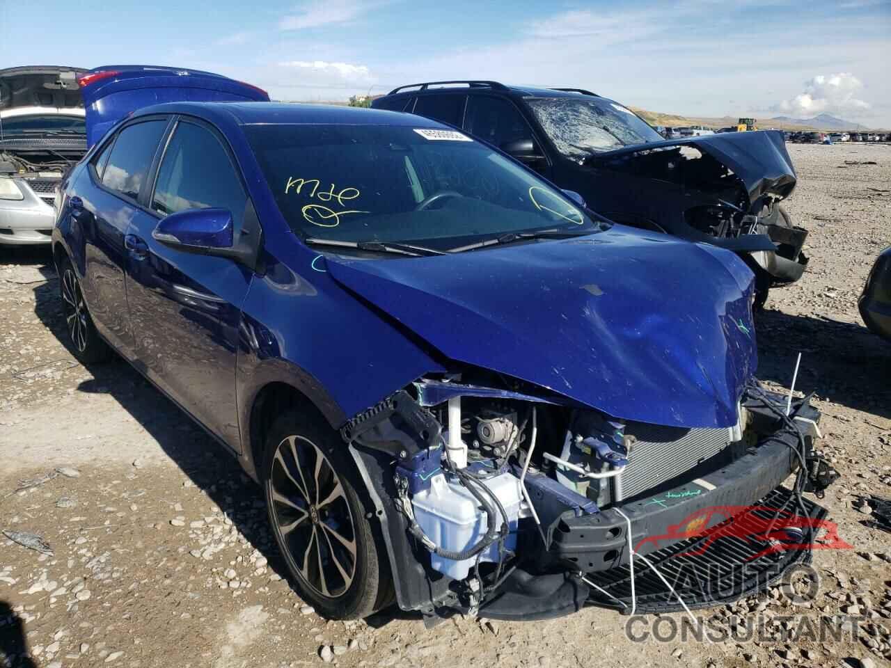 TOYOTA COROLLA 2017 - 5YFBURHE8HP652559