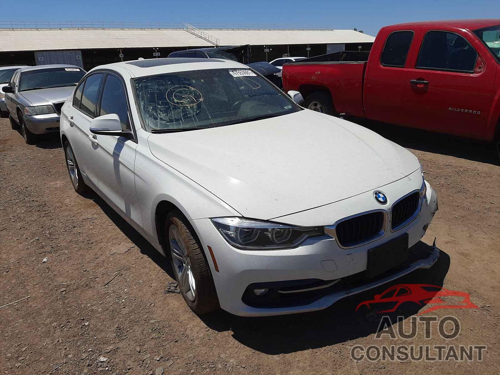 BMW 3 SERIES 2016 - WBA8E3G51GNT80192