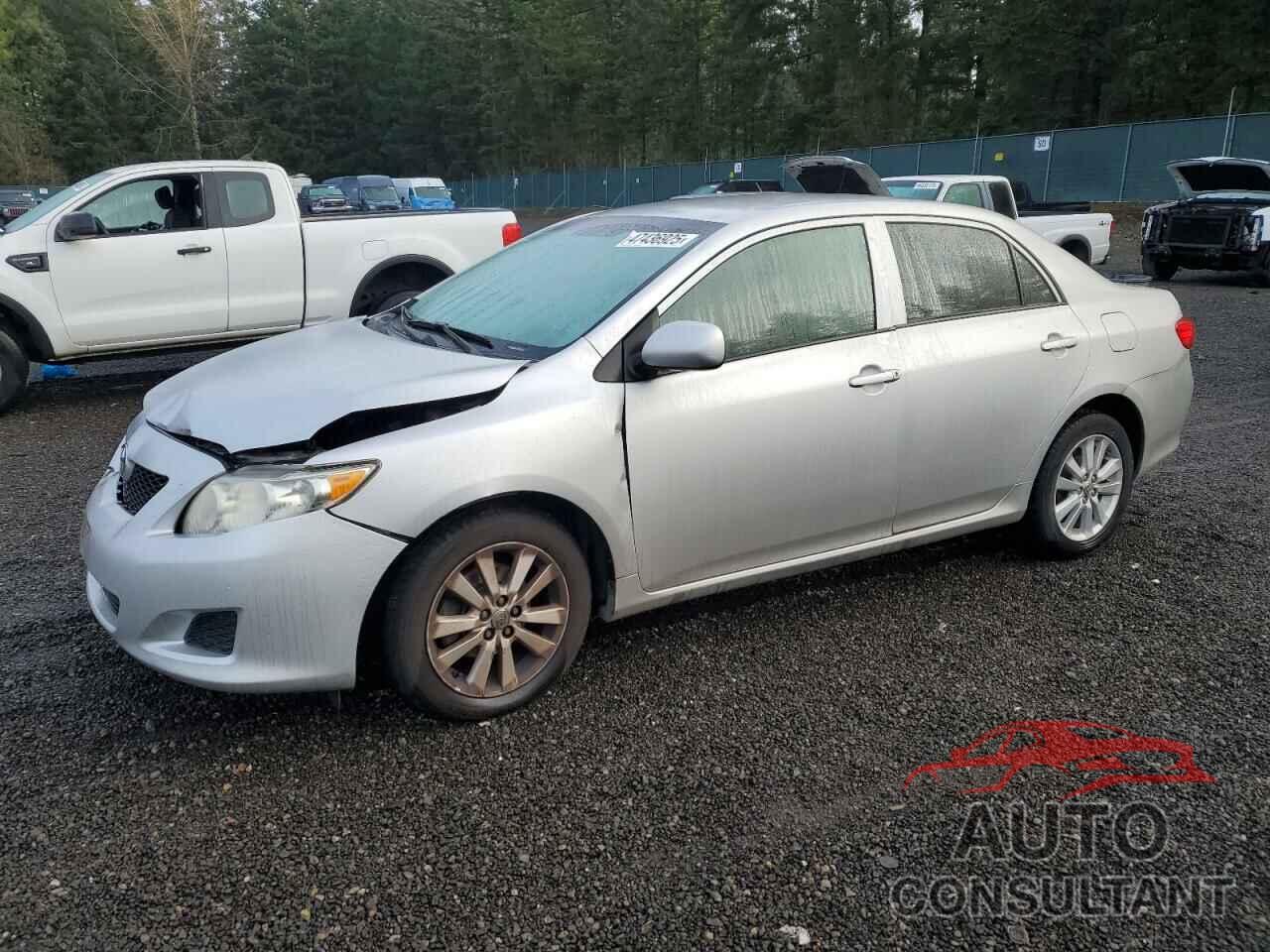TOYOTA COROLLA 2009 - 1NXBU40E09Z057087