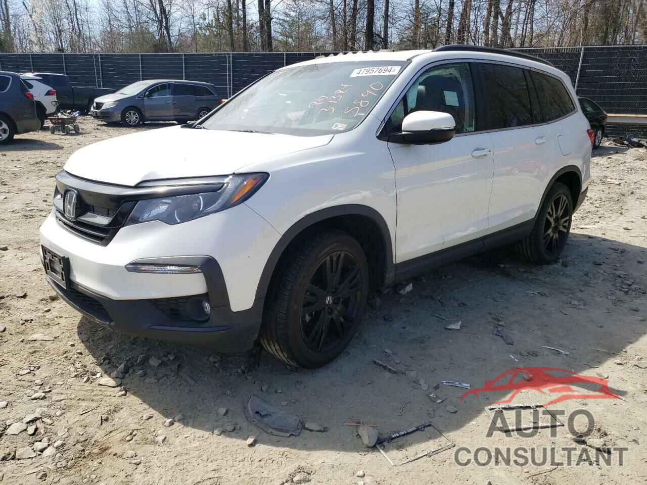 HONDA PILOT 2021 - 5FNYF6H22MB095890