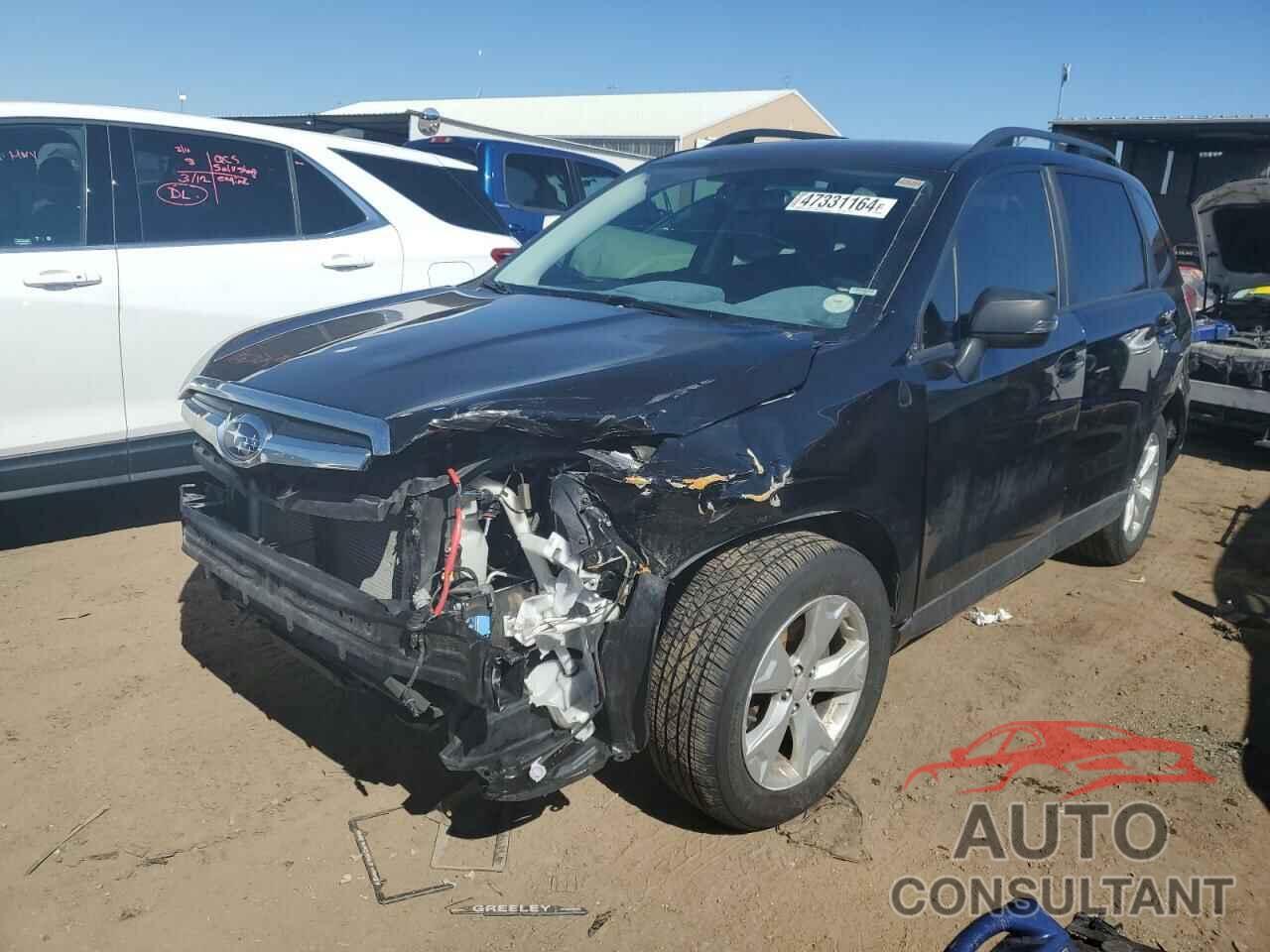SUBARU FORESTER 2016 - JF2SJABC5GH550102