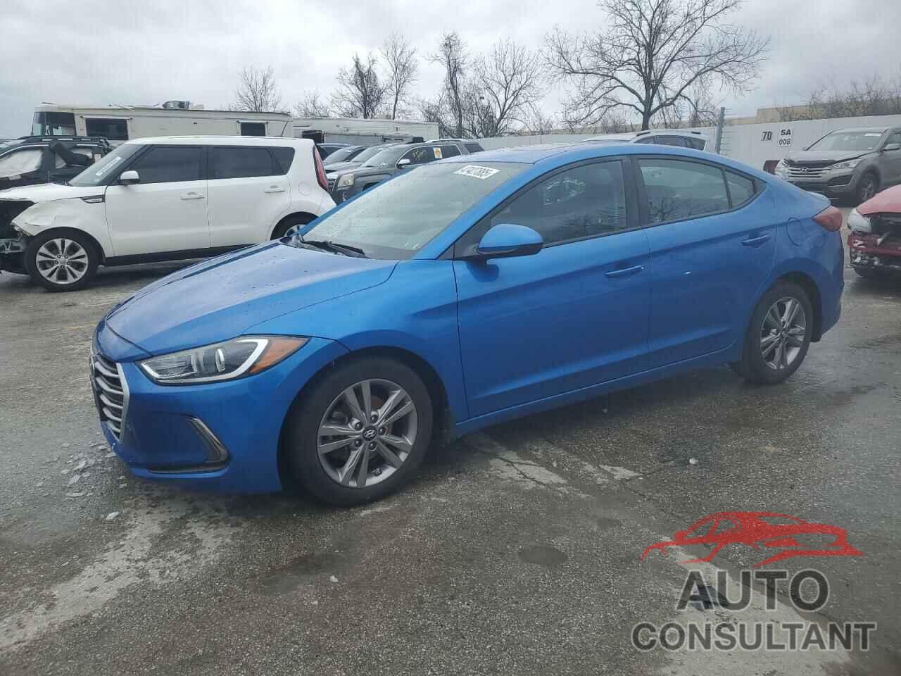 HYUNDAI ELANTRA 2017 - KMHD84LF7HU400848