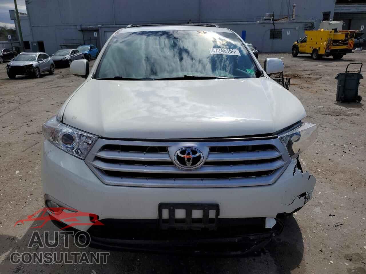 TOYOTA HIGHLANDER 2012 - 5TDDK3EH5CS112712