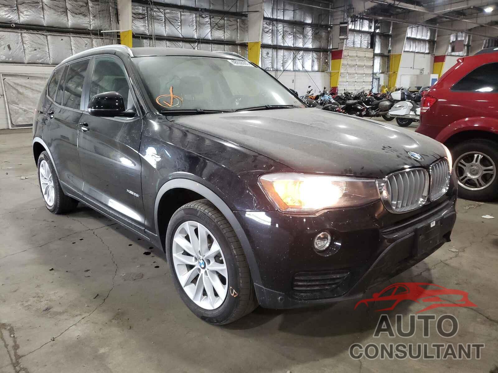 BMW X3 2017 - 5UXWX9C36H0T20689