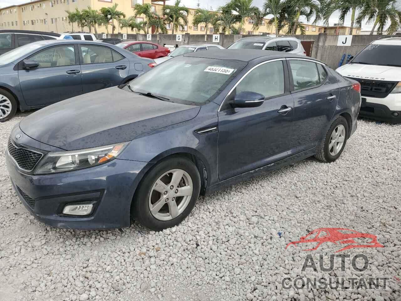 KIA OPTIMA 2015 - KNAGM4A75F5590016
