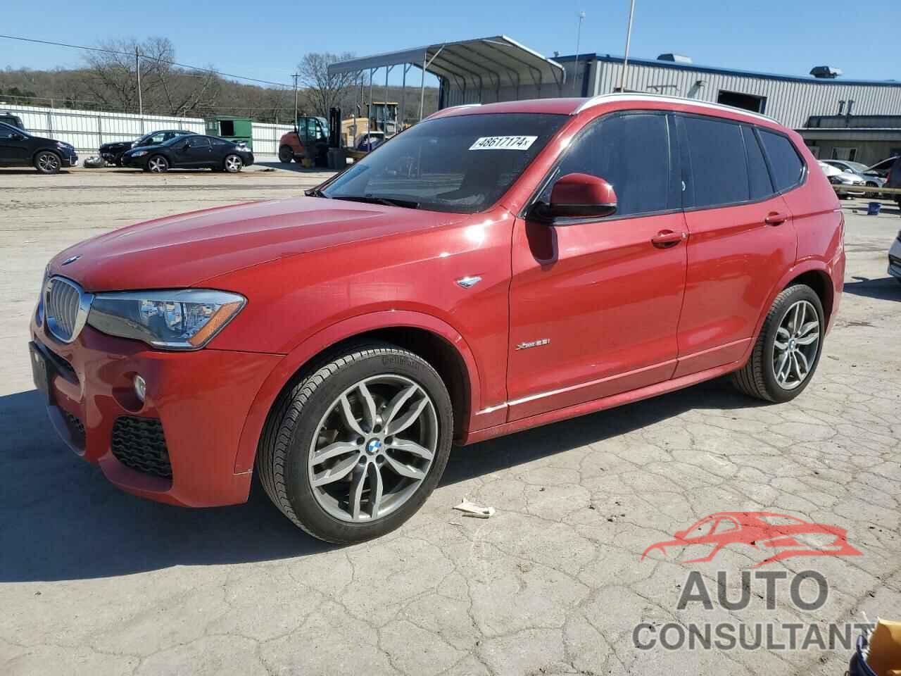 BMW X3 2016 - 5UXWX9C53G0D86295