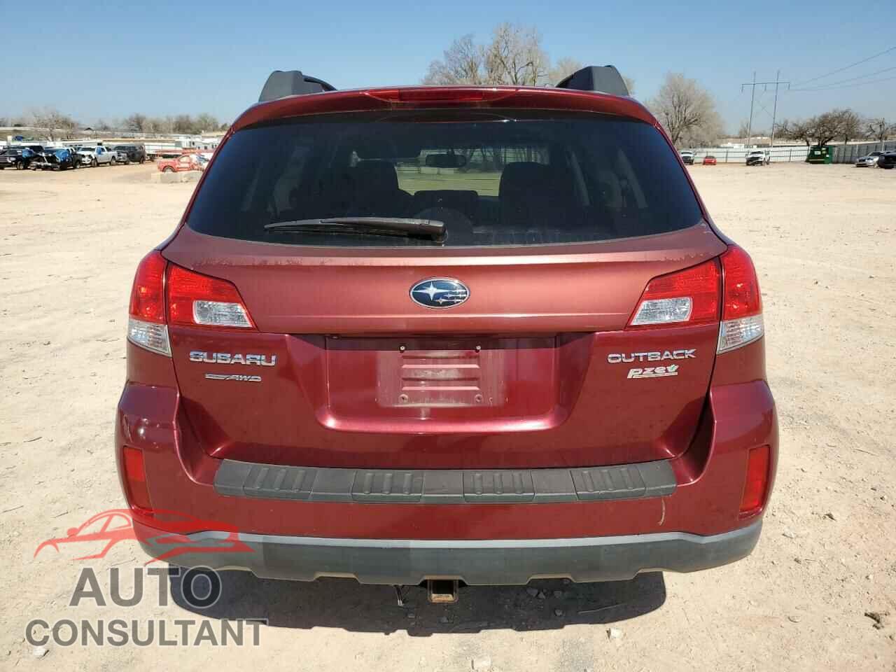 SUBARU OUTBACK 2012 - 4S4BRBGC8C3225498