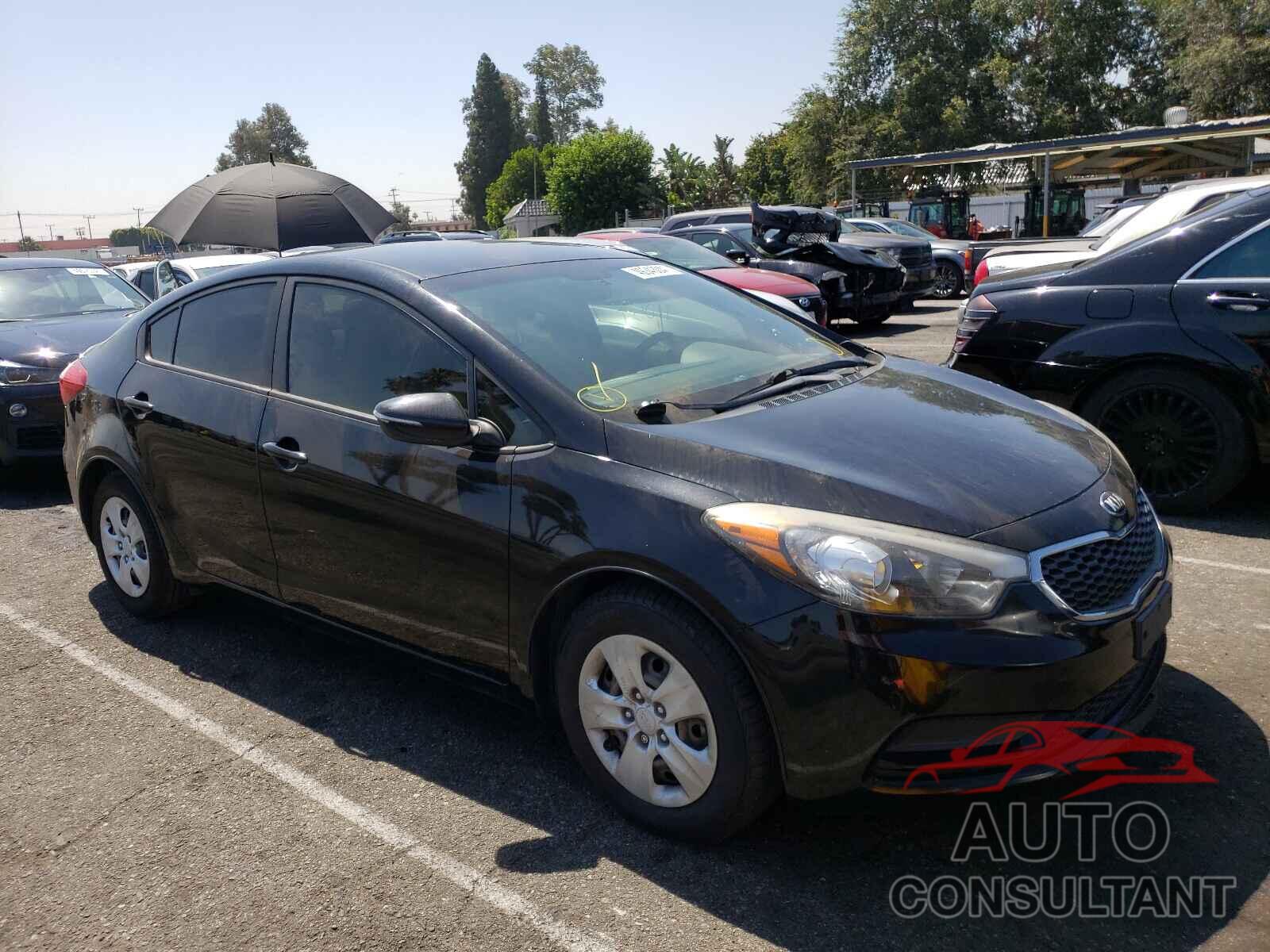 KIA FORTE 2016 - KNAFX4A66G5497453