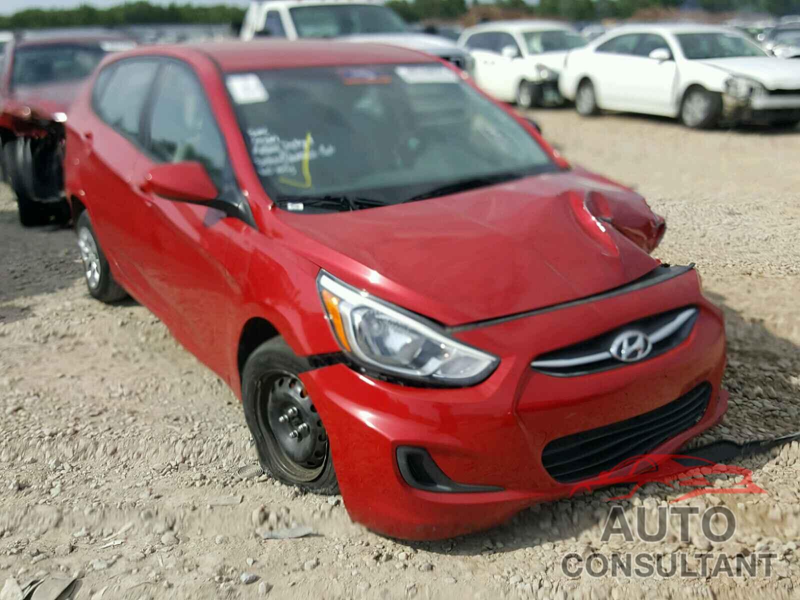 HYUNDAI ACCENT 2016 - KMHCT5AE3GU266610