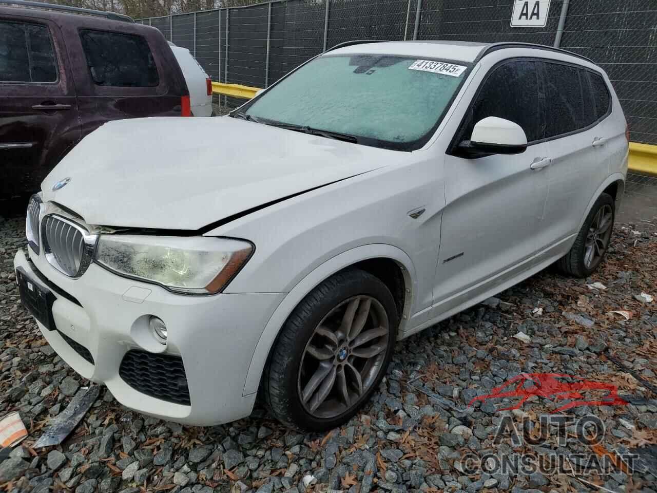 BMW X3 2017 - 5UXWX7C56H0U39977