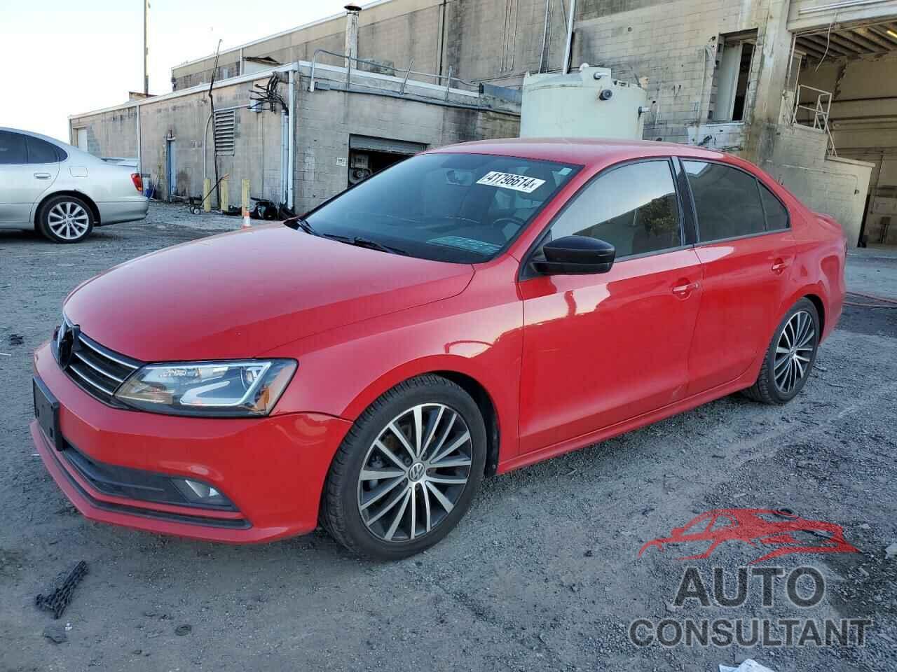 VOLKSWAGEN JETTA 2016 - 3VWD17AJ9GM324695