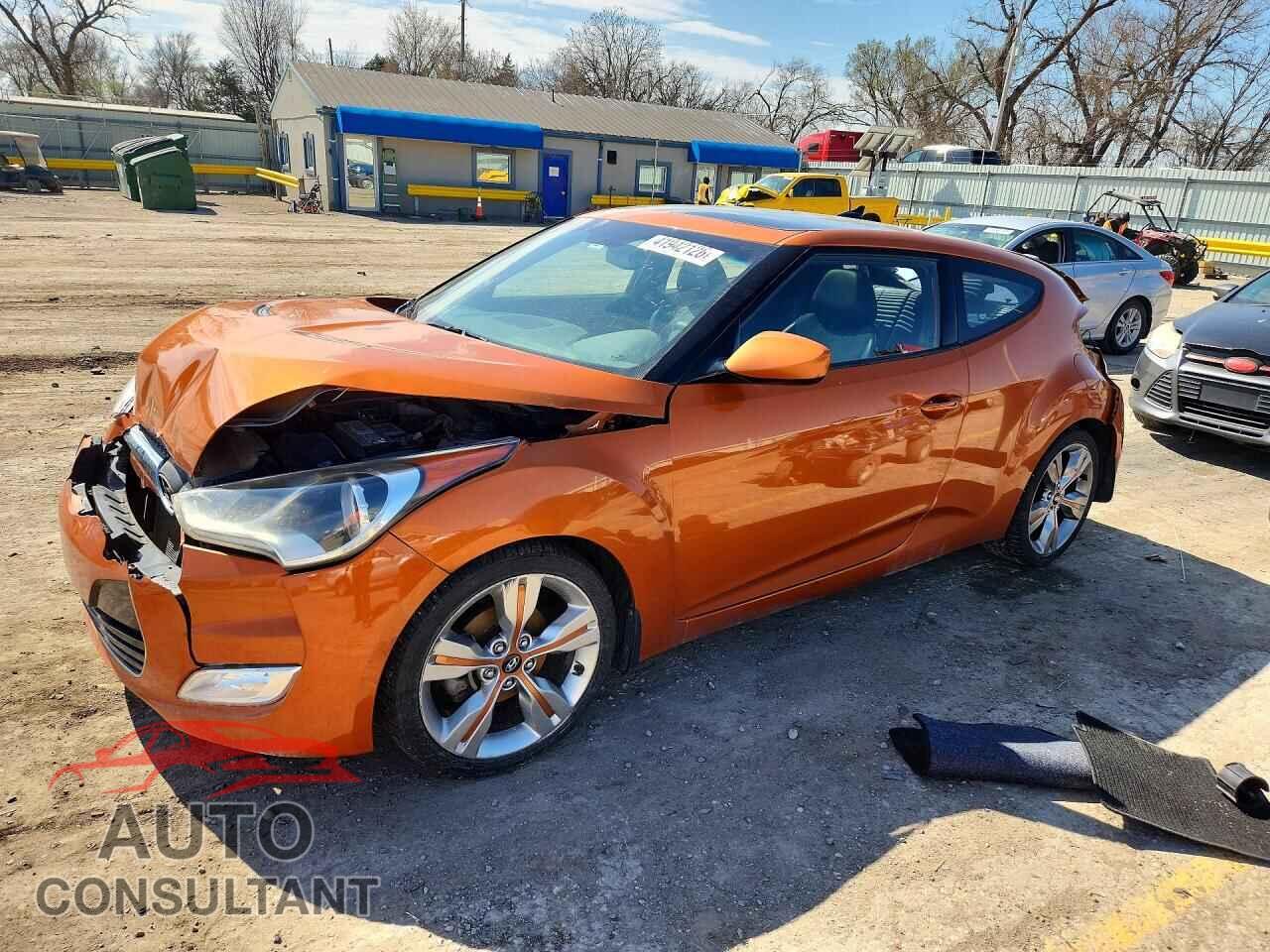 HYUNDAI VELOSTER 2013 - KMHTC6AD1DU095543