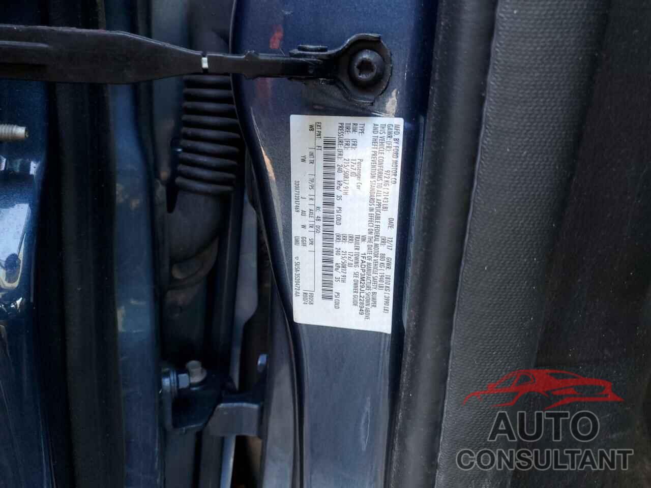 FORD FOCUS 2018 - 1FADP3M29JL228949