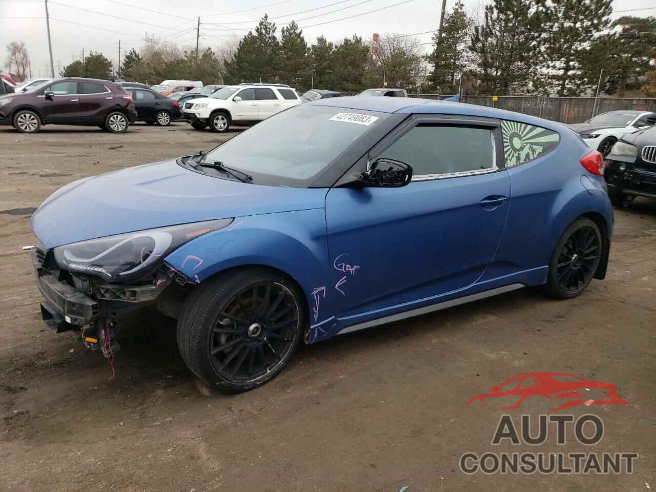 HYUNDAI VELOSTER 2016 - KMHTC6AE2GU258228