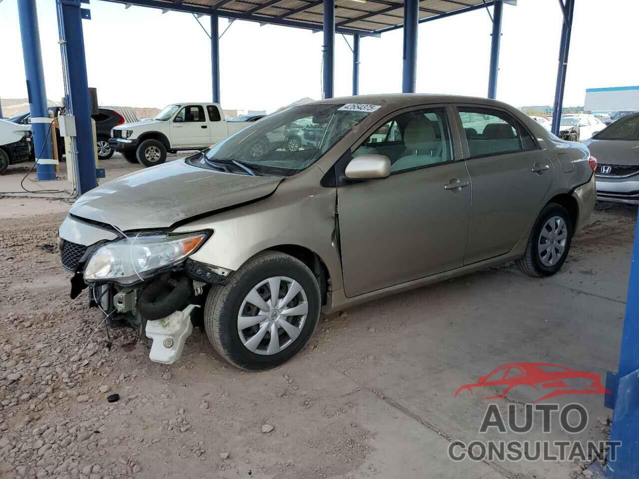 TOYOTA COROLLA 2009 - 1NXBU40E59Z076542