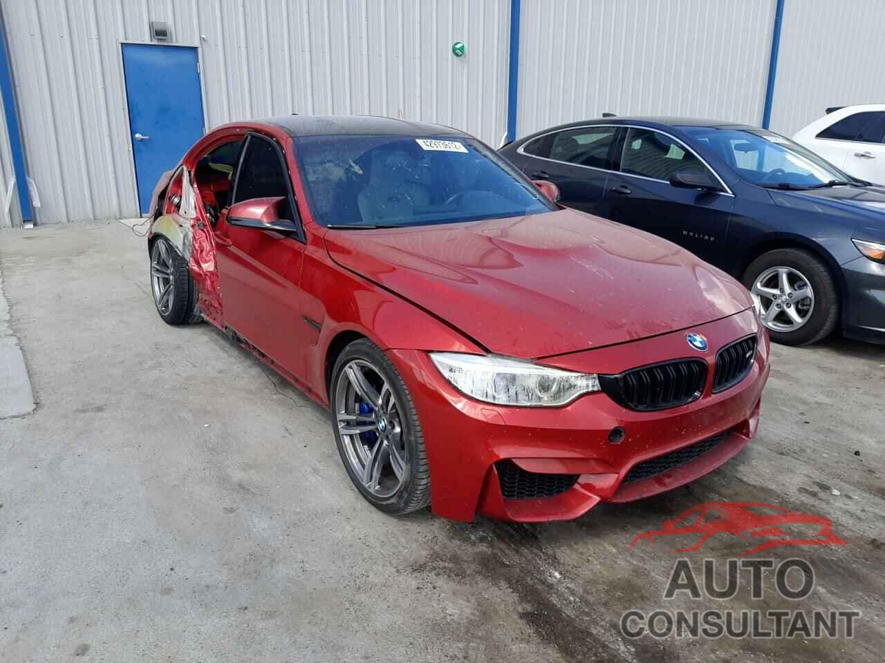 BMW M3 2016 - WBS8M9C54G5E68602