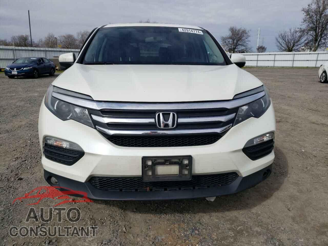 HONDA PILOT 2017 - 5FNYF5H52HB045369