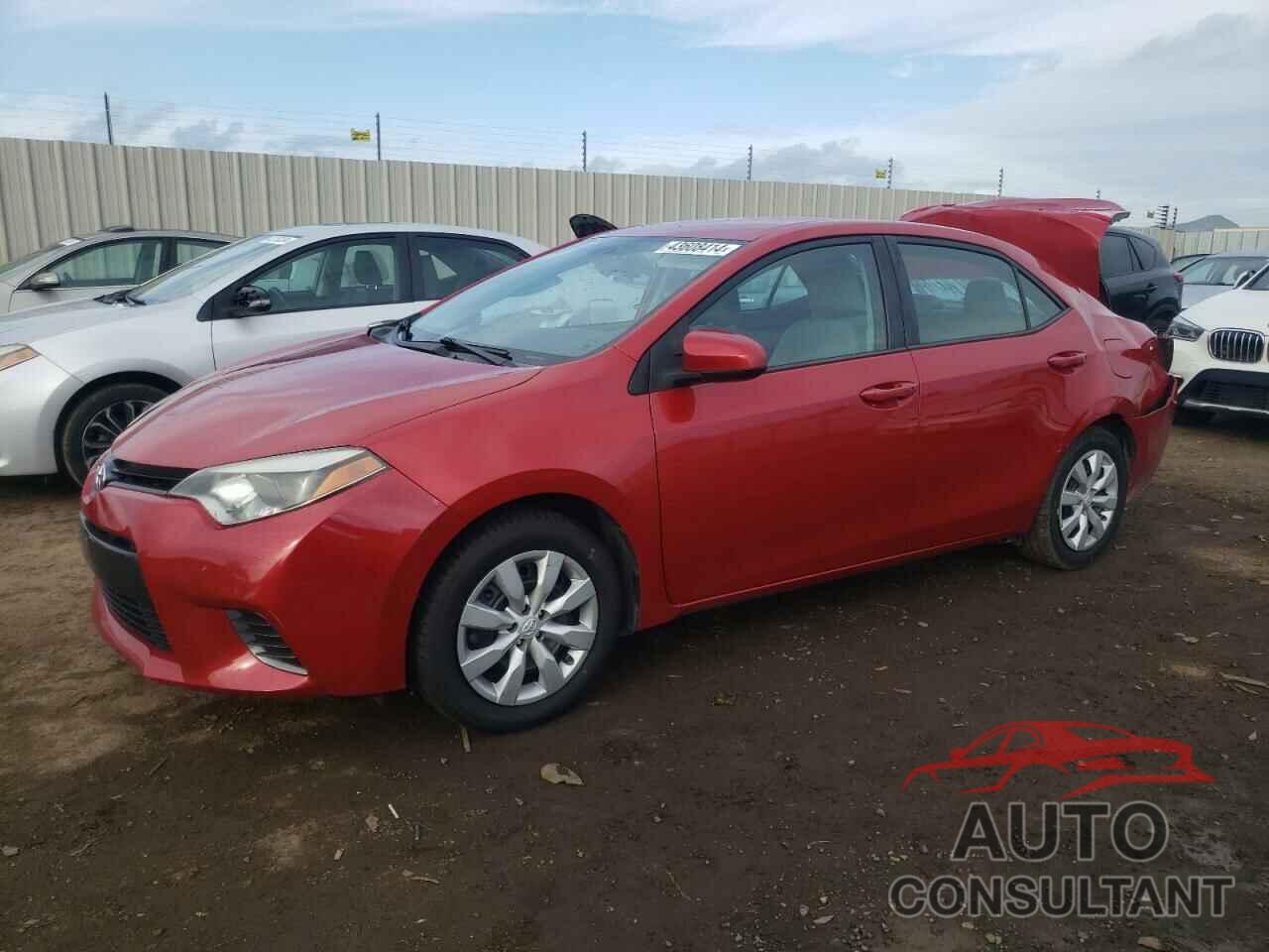 TOYOTA COROLLA 2016 - 5YFBURHE3GP400880