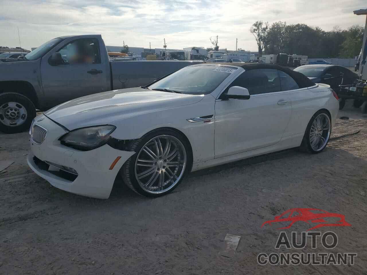 BMW 6 SERIES 2012 - WBALZ3C56CDL72058