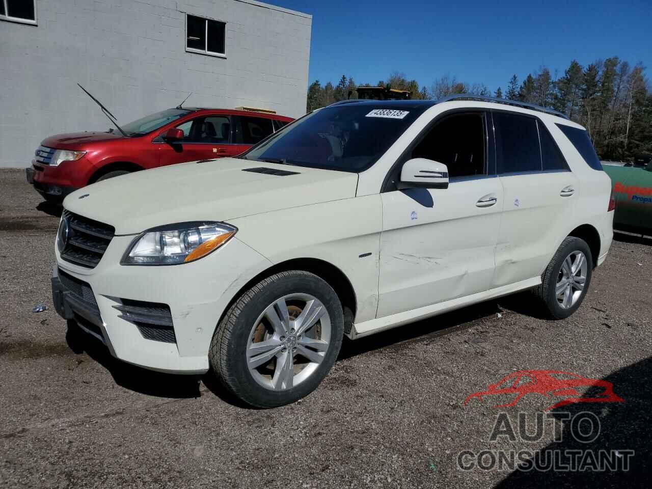 MERCEDES-BENZ M-CLASS 2012 - 4JGDA2EB4CA035753