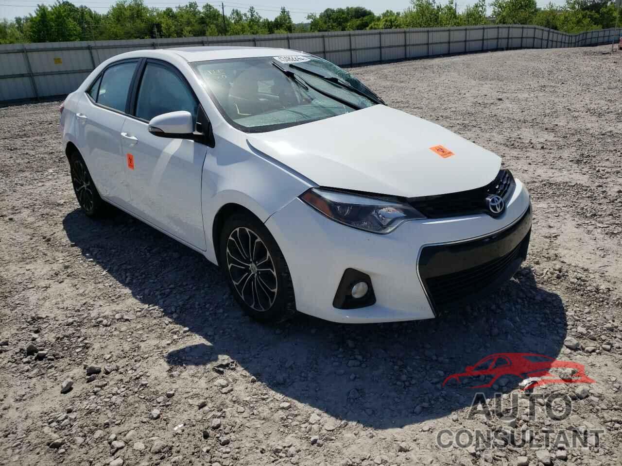 TOYOTA COROLLA 2016 - 2T1BURHE5GC700890